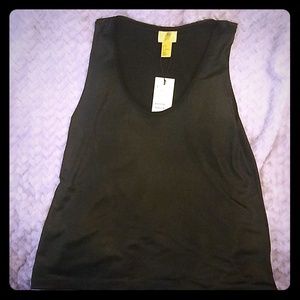 New H&M shimmery black sleeveless tank 12